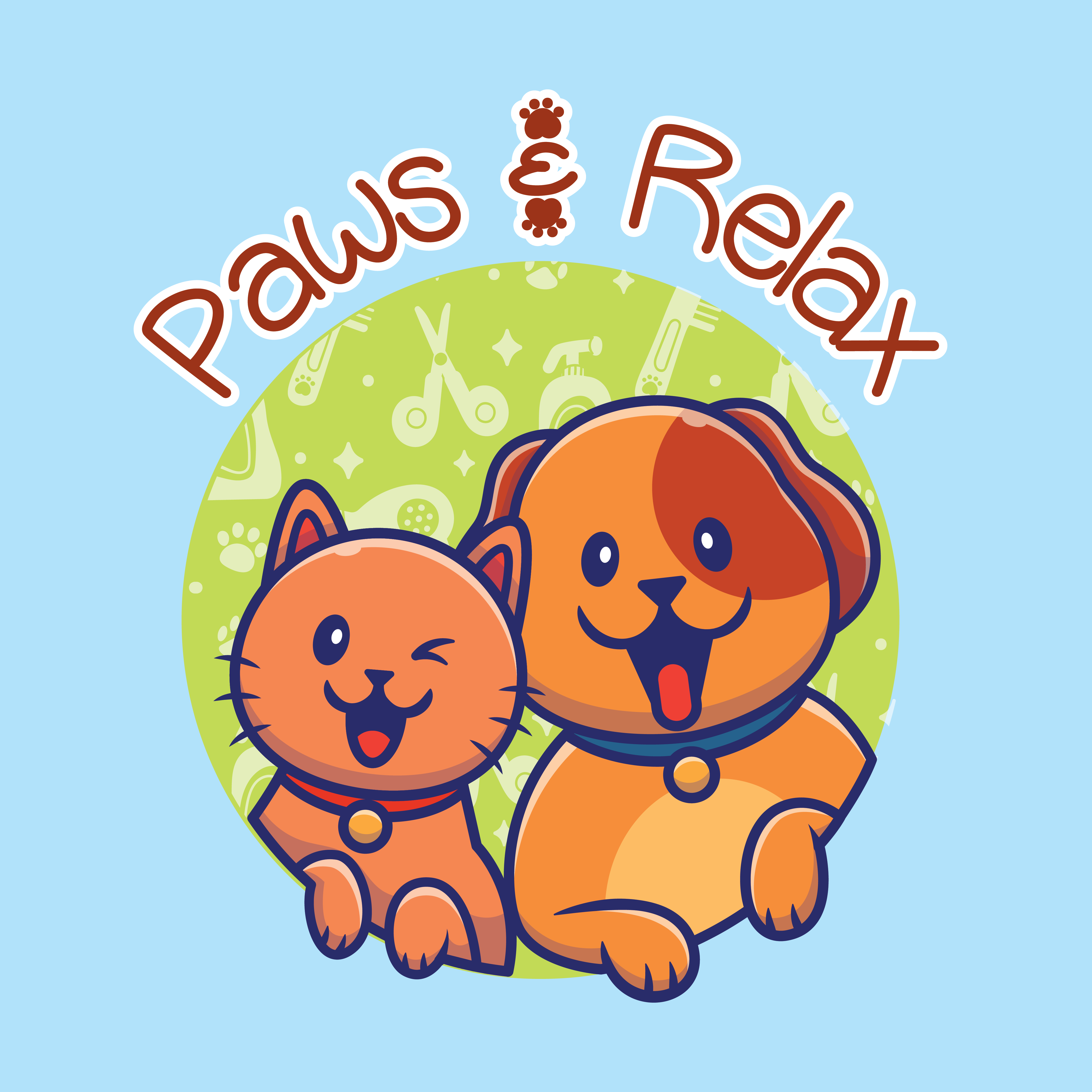 Paws & Relax Logo